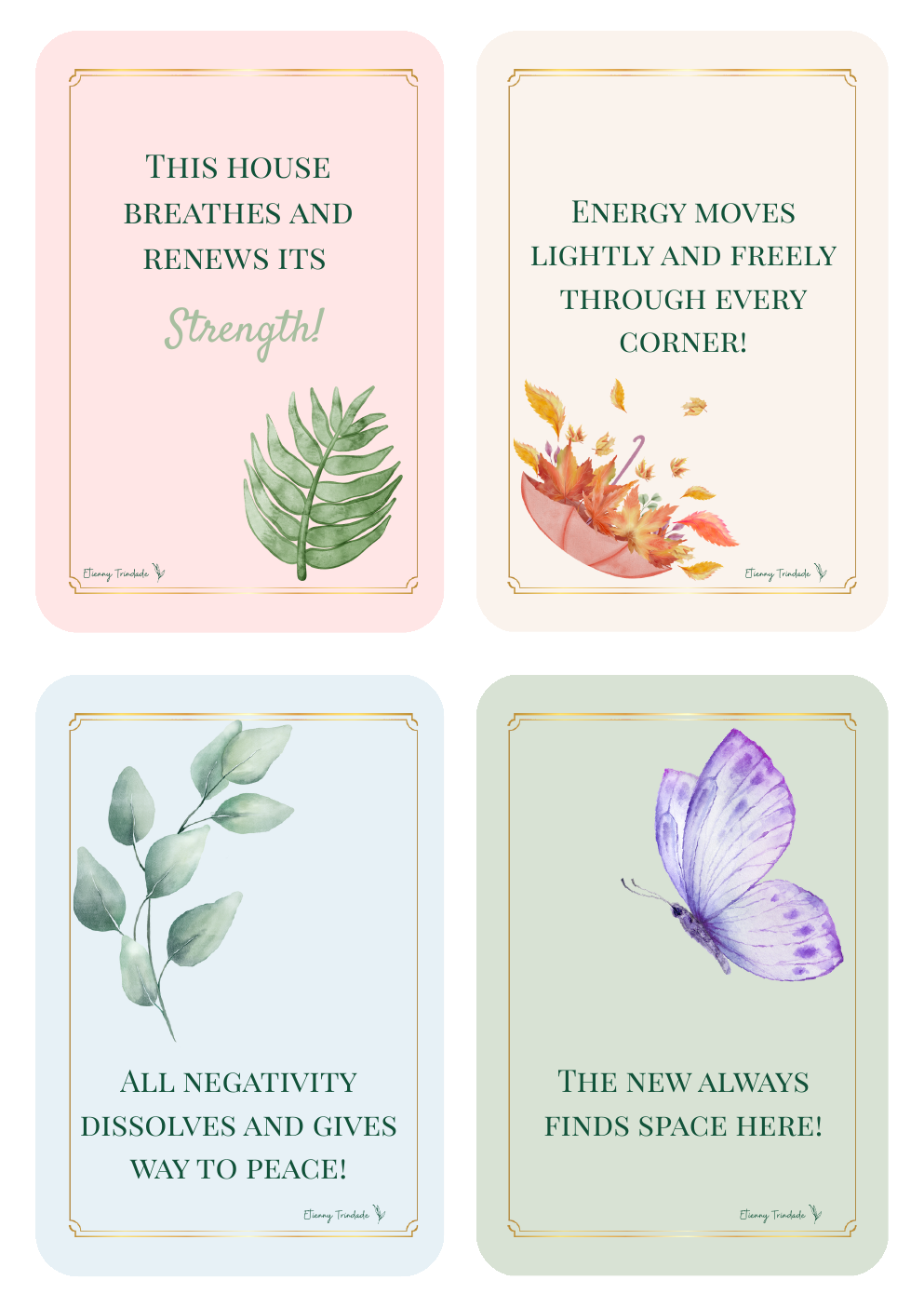 Intentional Home Cards page 4