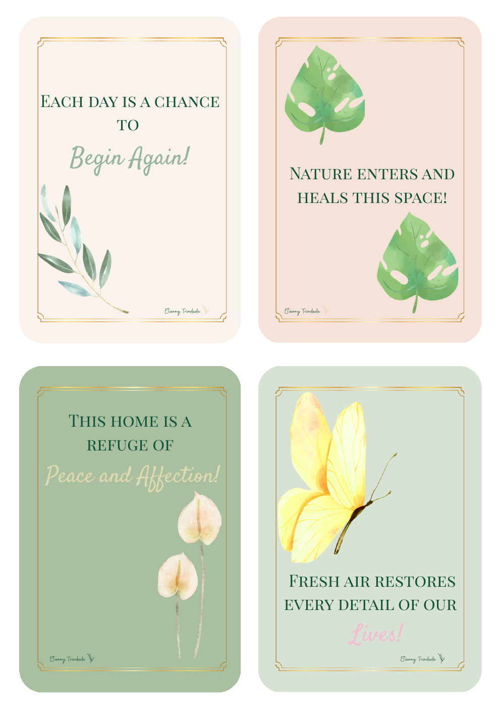 Intentional Home Cards page 5